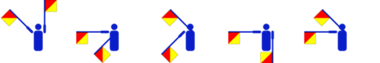 Der Voname Thibo im Flaggencode