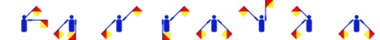 Vorname Walentin im Winker-Alphabet