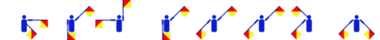Vorname Zepellin im Winker-Alphabet