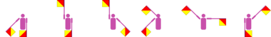 Vorname Adviye im Winker-Alphabet