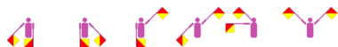 Vorname Agelou im Winker-Alphabet