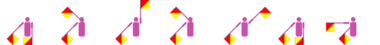 Vorname Aikilah im Winker-Alphabet