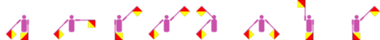 Vorname Amelinde im Winker-Alphabet