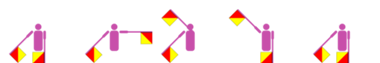 Der Voname Amica im Flaggencode