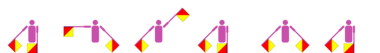 Vorname Aslana im Winker-Alphabet