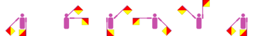 Der Voname Awesta im Flaggencode