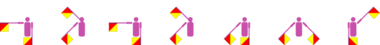 Der Voname Bibiane im Flaggencode