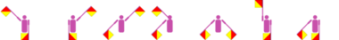 Der Voname Celinda im Flaggencode