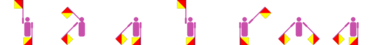 Vorname Diadena im Winker-Alphabet