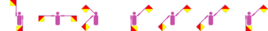 Der Voname Drielle im Flaggencode