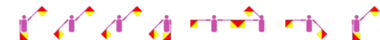 Winker-Code des Vornamen Ellarose