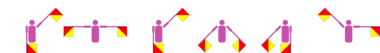 Vorname Erenay im Winker-Alphabet