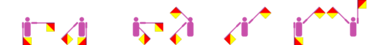 Vorname Fazilet im Winker-Alphabet