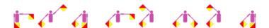 Der Voname Flaminia im Flaggencode