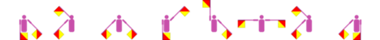 Vorname Ginevria im Winker-Alphabet