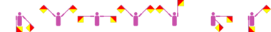 Vorname Gurutze im Winker-Alphabet
