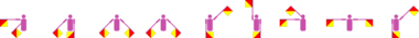 Der Voname Hannedore im Flaggencode