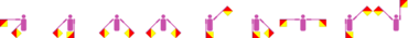 Vorname Hannegret im Winker-Alphabet