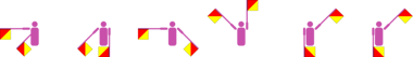 Vorname Hastee im Winker-Alphabet