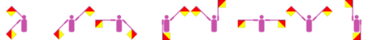 Vorname Ilsetrud im Winker-Alphabet