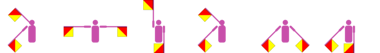 Der Voname Irdina im Flaggencode