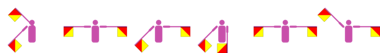 Der Voname Irmary im Flaggencode