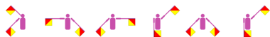 Der Voname Ismene im Flaggencode