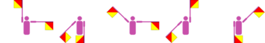 Der Voname Jayke im Flaggencode