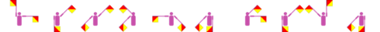 Der Voname Jelisaweta im Flaggencode