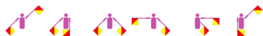 Der Voname Lansze im Flaggencode