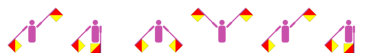 Der Voname Lanula im Flaggencode