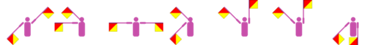 Vorname Loritta im Winker-Alphabet