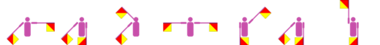 Der Voname Mairead im Flaggencode