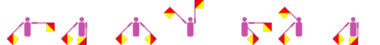 Der Voname Mantzia im Flaggencode