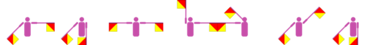 Der Voname Marjola im Flaggencode