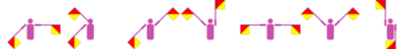 Der Voname Miltrud im Flaggencode