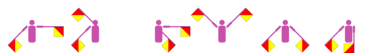 Der Voname Mizuna im Flaggencode