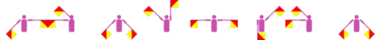 Vorname Montreon im Winker-Alphabet