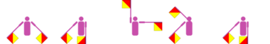 Der Voname Najia im Flaggencode