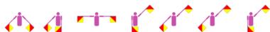 Der Voname Narelle im Flaggencode