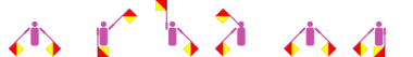 Vorname Nevina im Winker-Alphabet