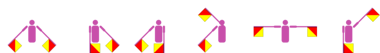 Vorname Ngaire im Winker-Alphabet