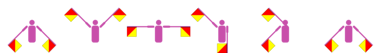 Der Voname Nurcin im Flaggencode