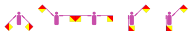 Der Voname Nyree im Flaggencode