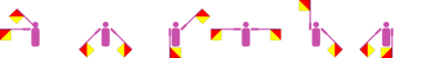 Der Voname Onerva im Flaggencode