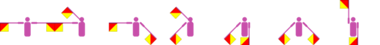 Vorname Rosiand im Winker-Alphabet