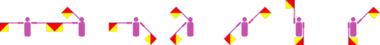 Der Voname Rosilde im Flaggencode