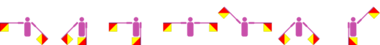 Der Voname Sabryne im Flaggencode