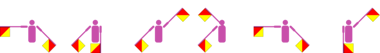 Vorname Salise im Winker-Alphabet