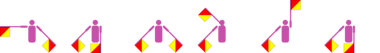 Vorname Sanika im Winker-Alphabet